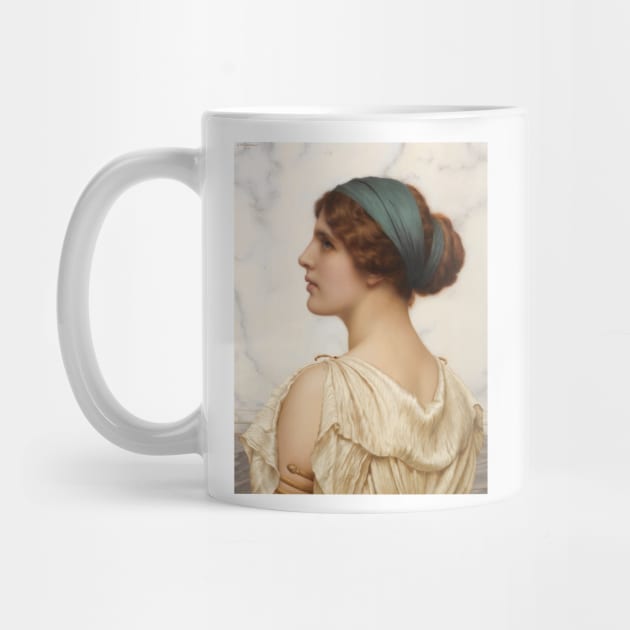 Atalanta by John William Godward by Classic Art Stall